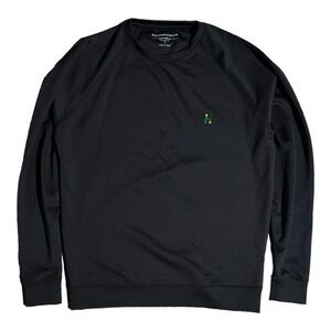 Classic Black Sweatshirt with Subtle Logo